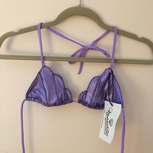 Margharita mermaid bikini purple lame 👙